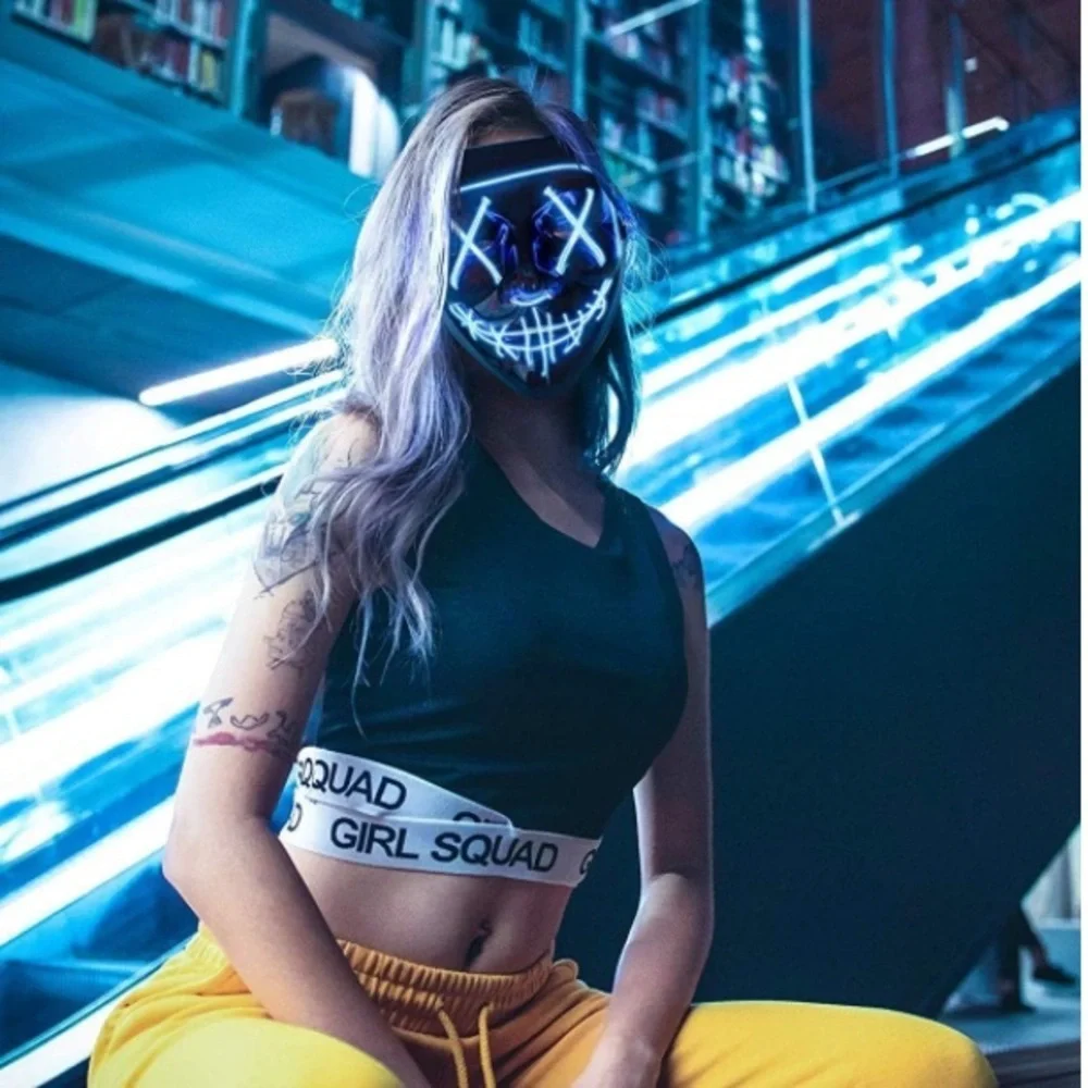 The Purge light up mask